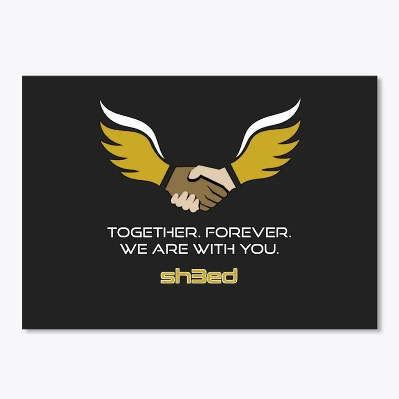 With You Logo Sticker